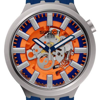 Montre Orange In The Works SB07S114 - Swatch