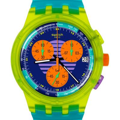 Swatch Neon Wave SUSJ404 Watch - Swatch