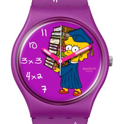 Swatch x The Simpsons Class Act SO28Z118 Watch - Swatch