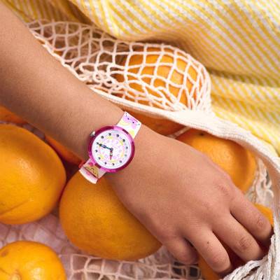 Organized Chaos Bouncing Hearts FBNP223 Watch - Flik Flak