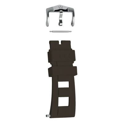 Brown Rubber Watch Strap SGF5003 - ZRC