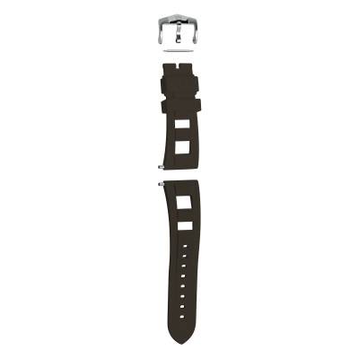 Brown Rubber Watch Strap SGF5003 - ZRC