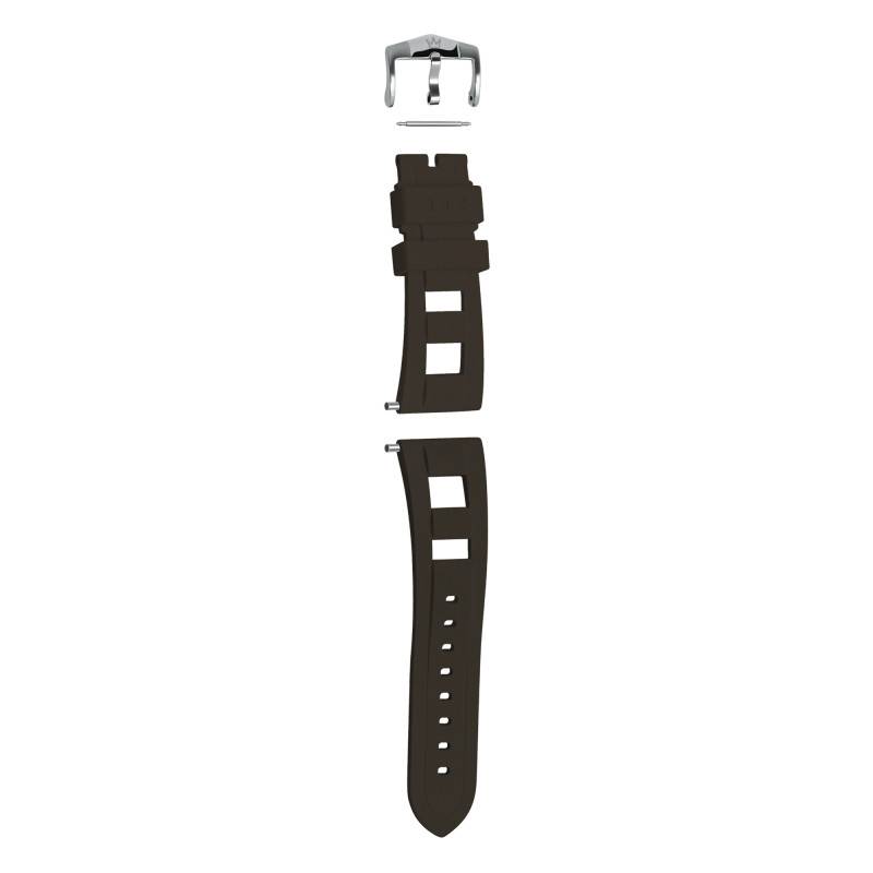 Brown Rubber Watch Strap SGF5003 - ZRC