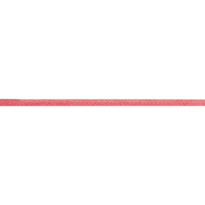 925 Silver & Cotton Pink Rope Chain Necklace, 42 cm to 45 cm - Una Storia