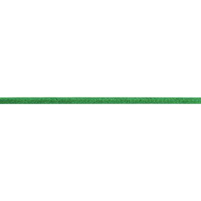 925 Silver & Green Cotton Rope Chain Necklace, 42 cm to 45 cm - Una Storia