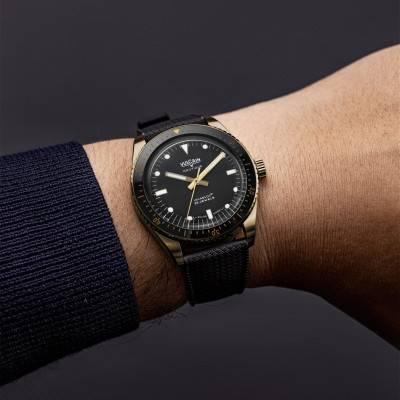 Skindiver Bronze & Black Watch 662170A07 - Vulcain