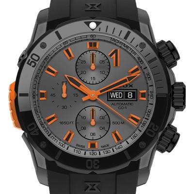 CO-1 Chronograph Automatic 01128-37GNNOCA-GNO wall clock - Edox