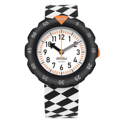 Race Flag FPSP069 Watch - Flik Flak