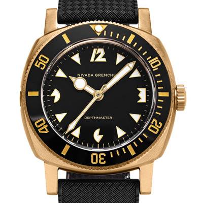 Depthmaster Bronze Watch - Nivada Grenchen