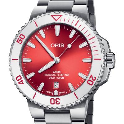 Montre Aquis Date Taste of Summer 41.50 mm 01 733 7787 4138-07 8 22 04PEB - Oris