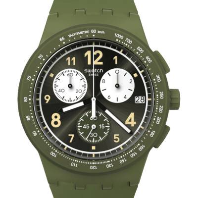 Montre Nothing Basic About Green SUSG406 - Swatch