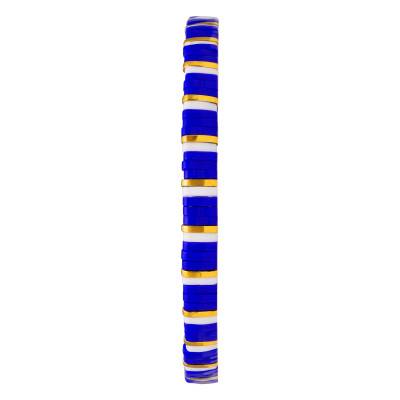 Tiya Miyuki Gold-Plated Metal & Two-Tone Enamel Bracelet - Naïades