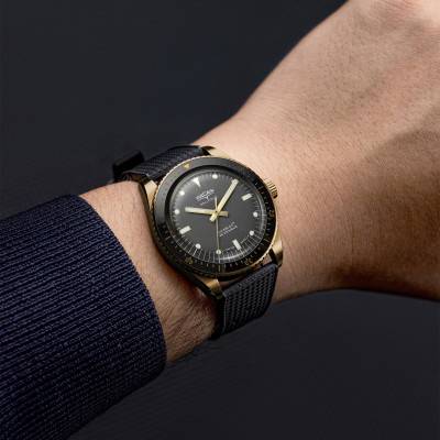 Montre Skindiver Bronze & Grise 662170A17 - Vulcain