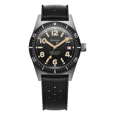 Airain Sous-Marine Re-Edition Lollipop Watch 524.437A - Airain