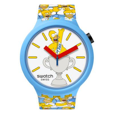 Montre Swatch x The Simpsons Best. Dad. Ever SB05Z100 - Swatch