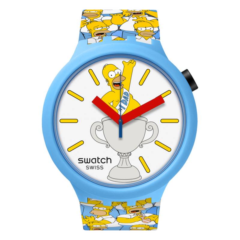 Swatch x The Simpsons Best. Dad. Ever Watch SB05Z100 - Swatch