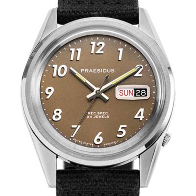 Rec Spec Watch Khaki Brown P-38-KTW - Praesidus