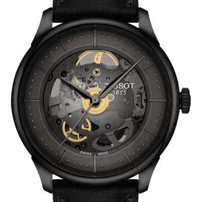 Chemin Des Tourelles Skeleton Watch T1398363644100 - Tissot