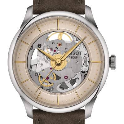 Chemin Des Tourelles Skeleton T1398361626100 Watch - Tissot