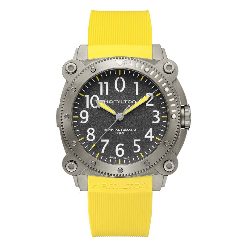 Khaki Navy Belowzero Auto Titanium Watch H78535380 - Hamilton