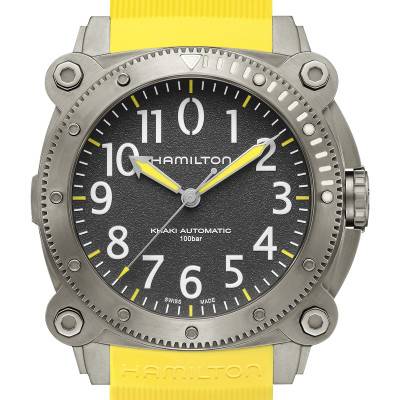 Khaki Navy Belowzero Auto Titanium Watch H78535380 - Hamilton