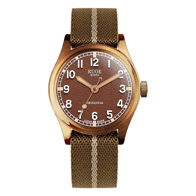 Old Smith 90-002 Bronze Case Brown Dial No-Date Watch - Kuoe Kyoto