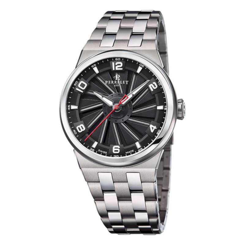 Watch Turbine 41 Full Titanium Black A4066/4 - Perrelet