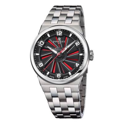 Turbine 41 Full Titanium Red Watch A4066/1 - Perrelet