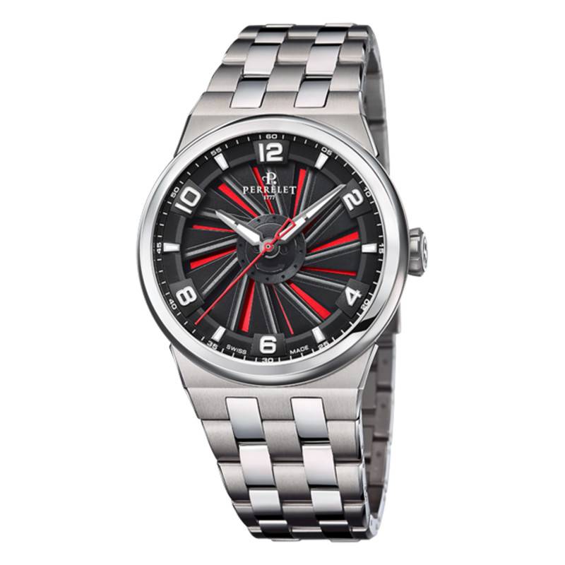 Turbine 41 Full Titanium Red Watch A4066/1 - Perrelet