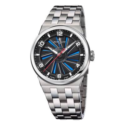 Full Titanium Blue Turbine 41 Watch A4066/2 - Perrelet