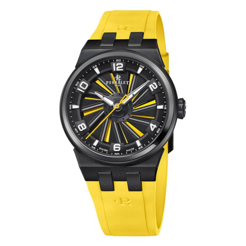 Watch Turbine Titanium 41 Yellow A4067/1 - Perrelet