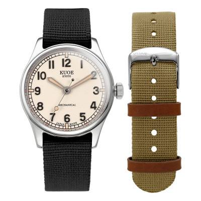 Montre Old Smith 90-002 Automatic Ivory os90002-nd-iv-nato-sa - Kuoe Kyoto