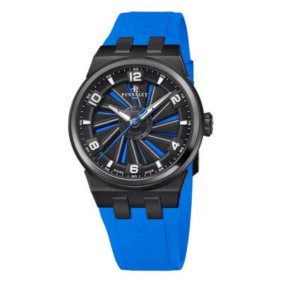 Montre Turbine Titanium 41 Blue A4067/2 - Perrelet