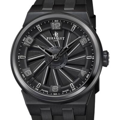 Montre Turbine Titanium 41 Black A4067/6 - Perrelet