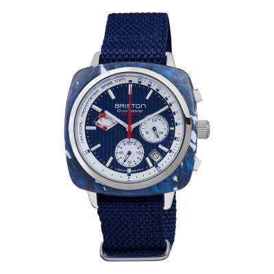 Montre Clubmaster Regatta Chrono Date Briston x Plus Belles Baies du Monde Edition Limitée 241542.SP.NB.15 - Briston