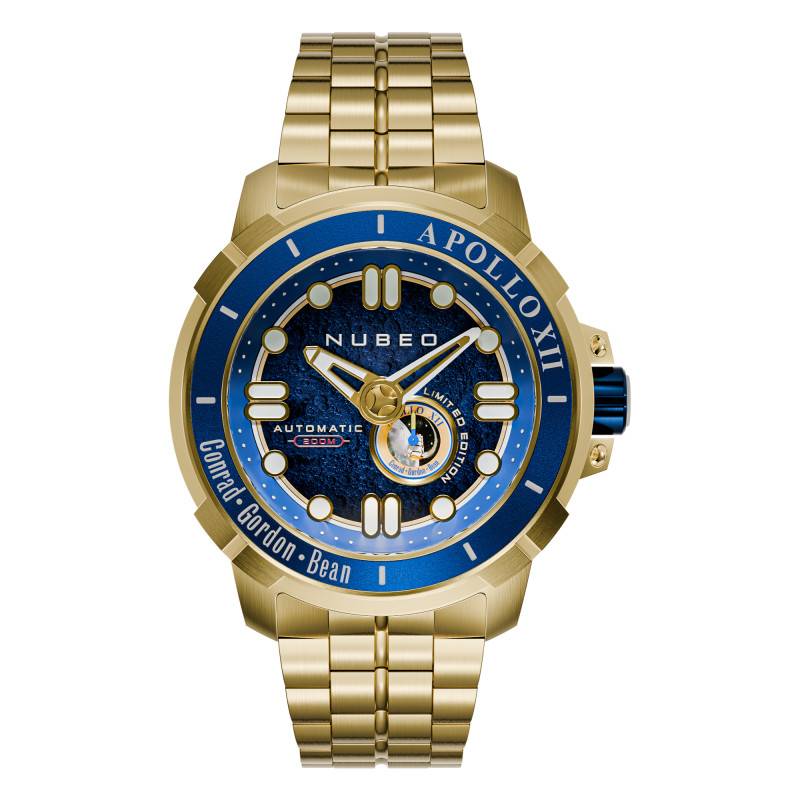 Apollo 55th Automatic "Medallion Gold" Limited Edition Watch NB-6093-44 - Nubeo