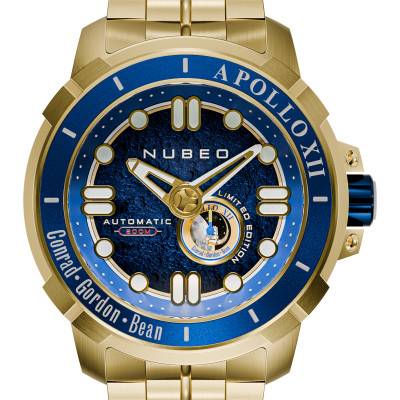 Apollo 55th Automatic "Medallion Gold" Limited Edition Watch NB-6093-44 - Nubeo