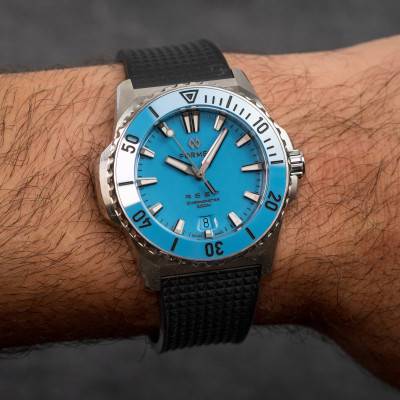 Reef 39.5mm Bahama Blue Watch - Formex