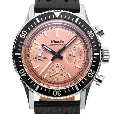 Montre Chronoking Mecaquartz Salmon 87043 - Nivada Grenchen
