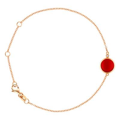Bracelet En Or Plaqué 18K Diamond Empire - Gourmette 7mm, Longueur 19cm, Cadeau Idéal