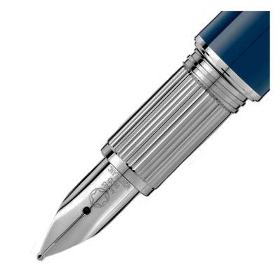 Blue Planet Precious Resin Starwalker Fountain Pen M MB132439 - Montblanc