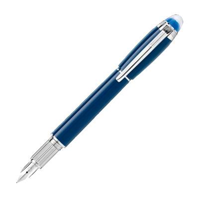 Blue Planet Precious Resin Starwalker Fountain Pen M MB132439 - Montblanc