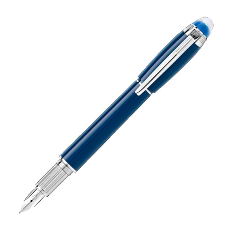 Blue Planet Precious Resin Starwalker Fountain Pen M MB132439 - Montblanc