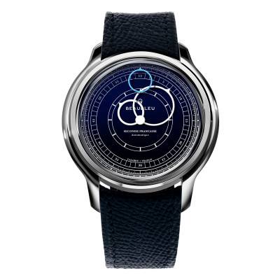 Montre Seconde Française 19.24 Bleu de Minuit - Beaubleu