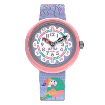Montre Flik Flak BFF Pour Enfants - Boîtier Bio 30 Mm, Bracelet Textile, étanche 3 ATM - 9