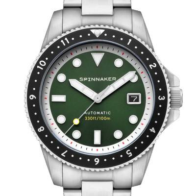 Montre Croft Pioneer Automatic "Jade Green" SP-5136-22 - Spinnaker