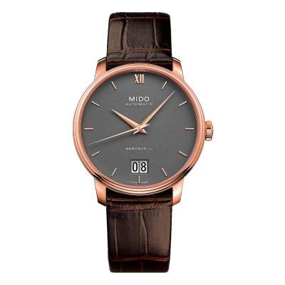 Baroncelli III Big Date Watch M0274263608800 - Mido