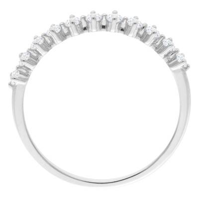 Bague Diamants 0,30 ct en Or Blanc 750 - Divine