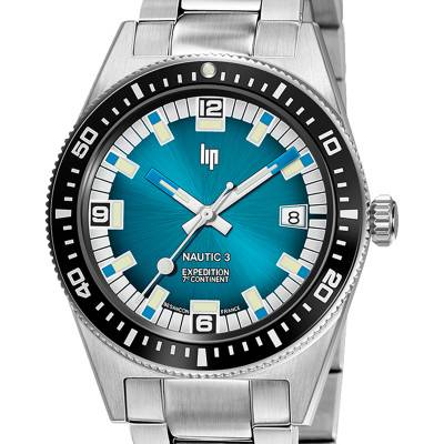 Montre Nautic 3 Expédition 7e Continent 670096 - Lip