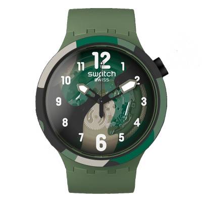 Montre Swatch Pay ! Look Right Thru Green Pay ! SB05G108-5300 - Swatch